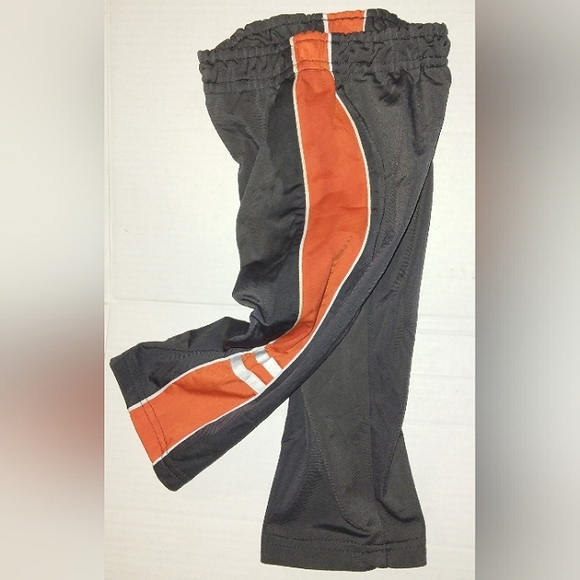 L@@K! Fabulous 24MO Gray/Orange/White adorable NEW BALANCE Tracksuit Athletic - Picture 4 of 15